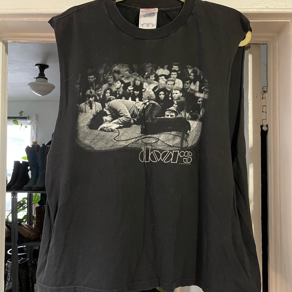The doors cut off